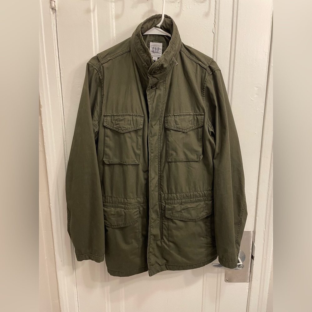GAP utility jacket army green.